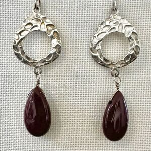 LUC 925 Sterling Silver Lucas Lameth Dangle Drop  Earrings